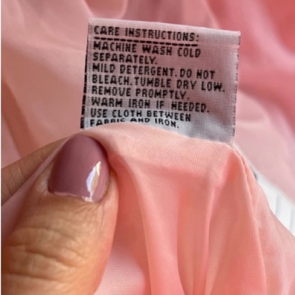 London fog girls pink hooded rain coat jacket size 6 - Picture 7 of 7